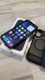 Vymenim iPhone 16 256gb bateria 100% + zaruka + obaly - 5