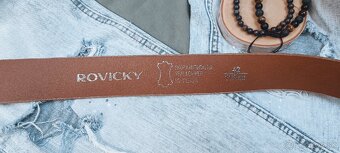 KOŽENÝ pánsky opasok - 5