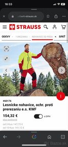 Pilčícka bunda, nohavice Strauss a topánky HAIX, NOVA PONUKA - 5