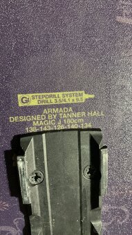 Freeride lyže Armada Magic J 180cm 126mm +skialpove viazanie - 5