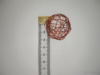 Dekoračné drôtené Guličky pre aranžovanie - 5