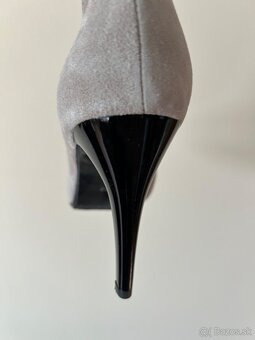 Kožené cizmy veľkosť 37 - 5