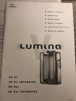 Predám solárium Hapro Lumina 48.V.XL Intensive - 5