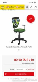 Kancelárska stolička Ministyle Korki - 5