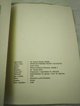 Prvé slovenské dejiny filozofie 1948 - 5