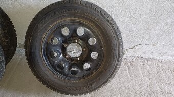 Predám plechové disky a zimné pneu - 5
