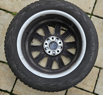 Kolesa Mercedes R16 5x112, 6,5Jx16, pneu Nokian zimne - 5