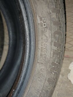 Predám letné pneumatiky 205/55 R16 Goodyear Efficient grip - 5