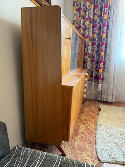 Predám retro obývaciu stenu/sekretár a skriňu - 5