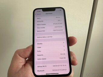 iPhone 13 Mini 100% Zdravie Batérie TOP STAV - 5