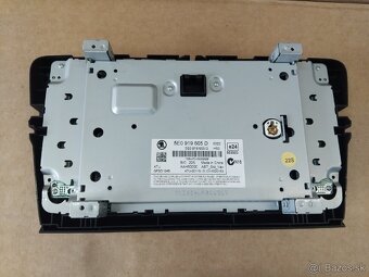 autorádio Octavia 3 - displej, čítačka - 5