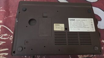 Retro rádiobudík SABA. - 5