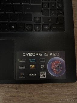 Notebook Msi Cyborg 15 A12U 144Hz - 5