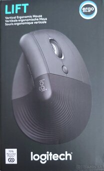 Predam mys Logitech Lift Vertical Ergonomic Mouse Graphite - 5