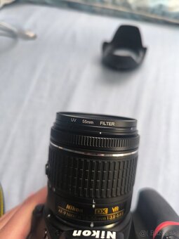 Nikon D5600 + 2 objektívy + príslušenstvo - 5