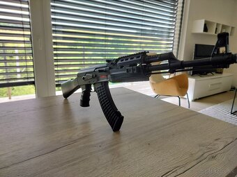 Predám AEG AK-47 Tactical sportline ( Cyma CM.520 ) - 5