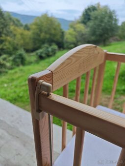 Detská postieľka BABY Scarlett ECO - borovica - 5