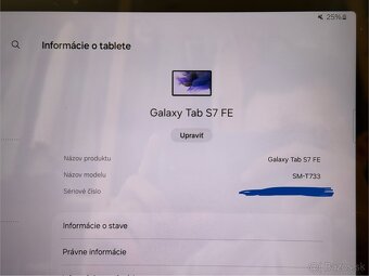 Samsung Galaxy Tab S7 FE 12.4” (6GB RAM / 128 + 512GB pamäť) - 5