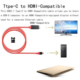 Kábel adaptéra USB-C na HDMI - 5