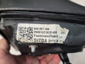 skoda kamiq zrkadlo prave 658857408 6pin - 5