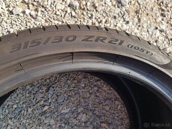 315/30 r21 letné pneumatiky 2ks Pirelli DOT2023 - 5