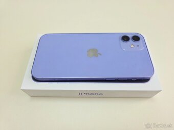 APPLE IPHONE 12 PURPLE 64GB,ZDRAVIE BATERKY 100% - 5