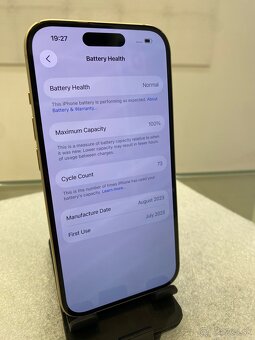 ZÁRUKA | iPhone 15 Yellow 256gb - 5