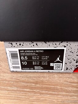 Air Jordan 4 White Cement - 5