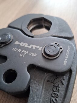 Lisovacie čeľuste na potrubia HILTI NPR PM TH, NPR PM V - 5