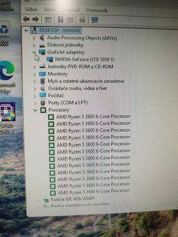Herný PC - Ryzen 5 3600 / GTX 1050 Ti - 5
