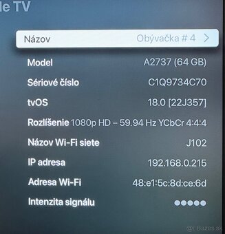 Apple TV 4K Wi‑Fi 64GB model: A2737 #4 - 5