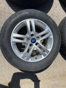 Ford ORIGINAL disky 16 5x108 + pneu 215/60 R16 - 5