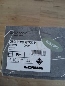 Predám taktickú obuv zn. LOWA GTX REVO - - 5