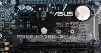 MB Asus Prime H270M-Plus socket 1151 + SSD 256 GB - 5