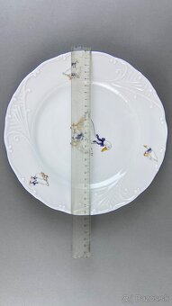 Porcelánová súprava pre 6 osôb husi, modrá linka - 5