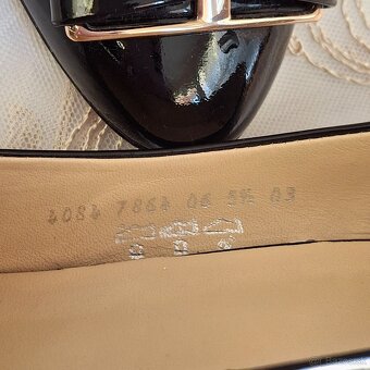 kožene lakové lodičky Ĥögl, č. 5,5 - 5