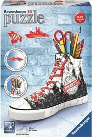Raz poskladane puzzle Auta alebo spolu 2 puzzle topanka - 5