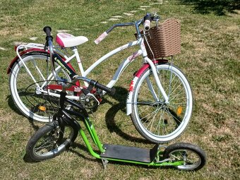 mestský bicykel + kolobežka - 5