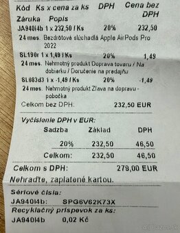 Predám Apple AirPods Pro (2. generácia) - 5