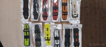 Remienok Easyfit pre Garmin Fenix 3,5X,6X,7X,8,26mm,RED - 5