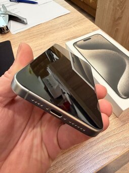 iPhone 15pro Max Natural Titanium 256gb - 5