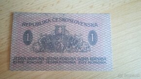 Kopie vzácných 1 republikových bankovek - Mucha - 5