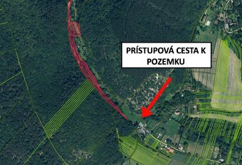 Prašník - 1.214 m2 POZEMOK NA CHATU v lesíku - PREDAJ - 5