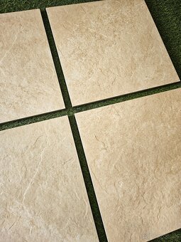Dlažba terasová hrúbka 2cm aj na terče 60x60,farba pieskovec - 5