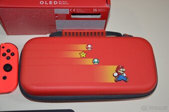 Nintendo Switch Oled - Neon blue/Neon red - 5