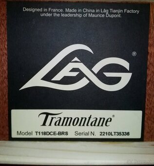 Predam gitaru LAG Tramontane 118 T118DCE Brown Shadow - 5