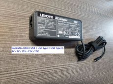Nabíjačky: Lenovo B50, G50, Y520 hranatý / USB type-C - 5