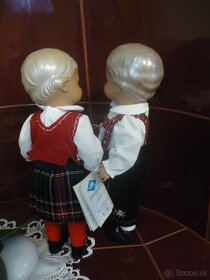 Krásny zber. párik od Schildkröt, v.31cm, znač. - 5