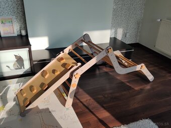 Montessori preliezka Bilauf Chipmunk Rock Gray - 5