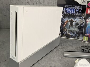 Nintendo Wii, 1 ovládač a nunchuck, + Just Dance, Star Wars - 5